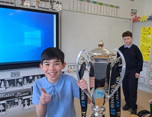Six Nations Championship Trophy – Came to visit
